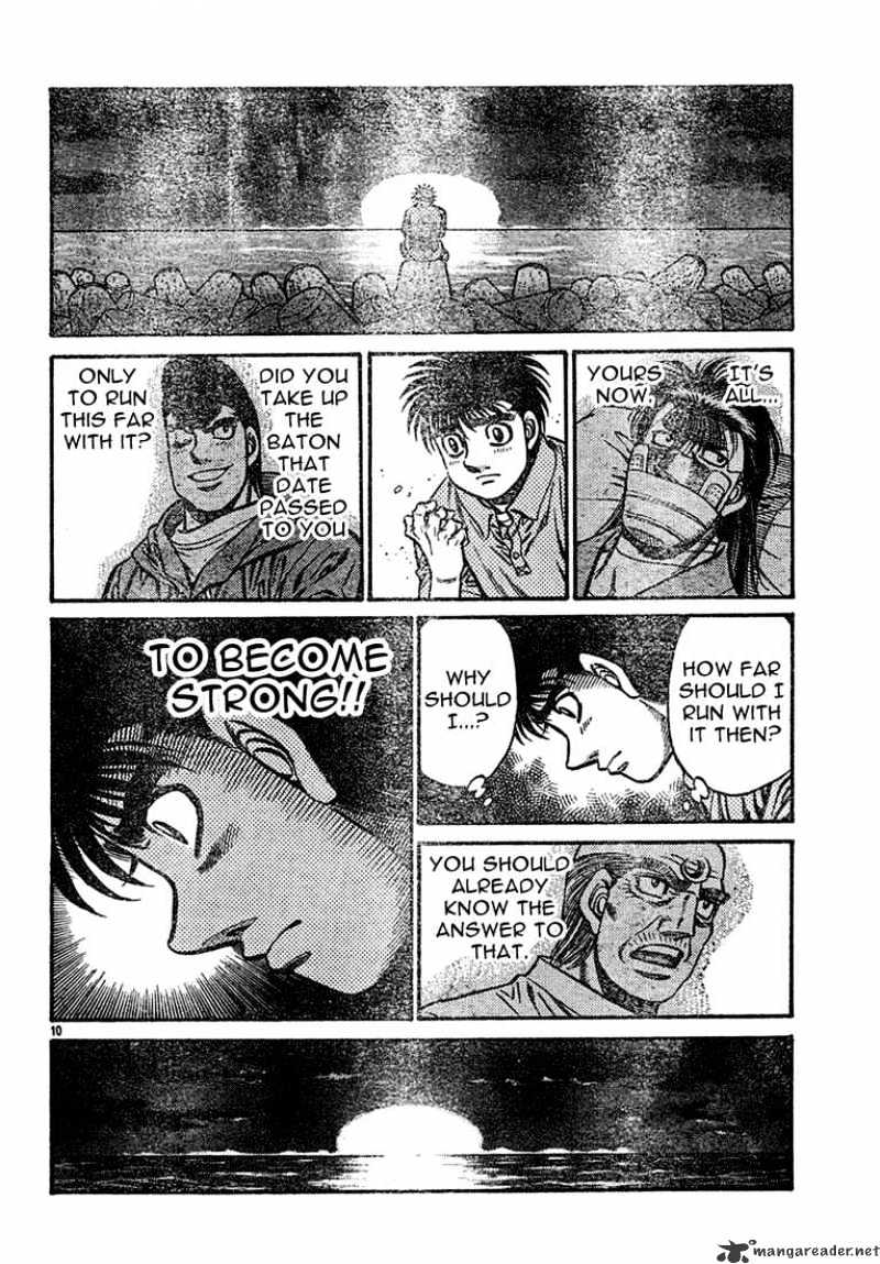 Hajime no Ippo: Fighting Spirit, Chapter 725 image 10